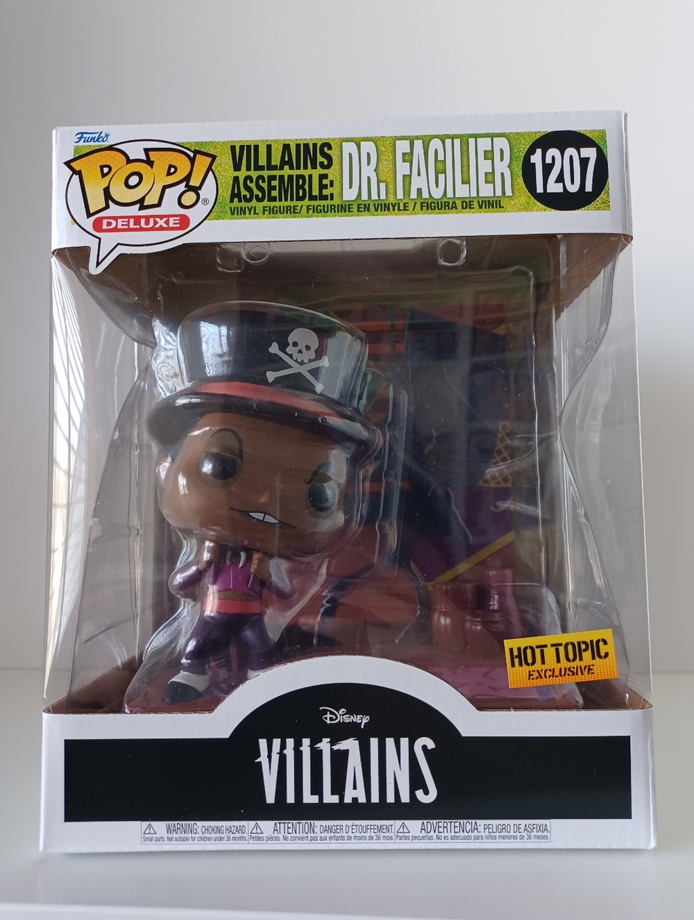 Disney Villains Assemble Dr. Facilier 1207 Princess And The Frog Vinyl Funko Pop